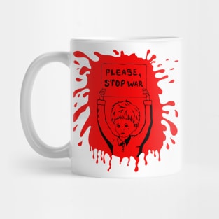 Please stop war Mug